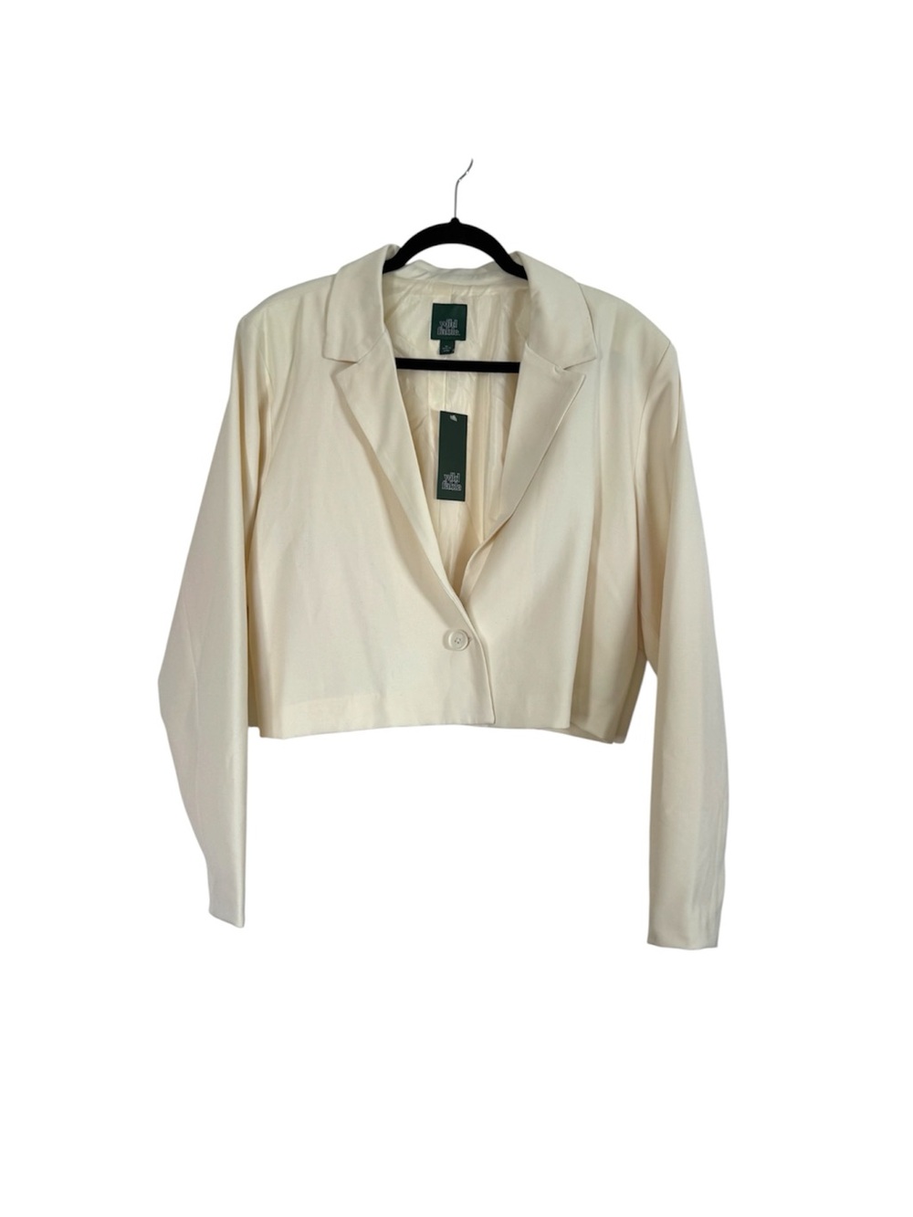 Wild Fable Blazer Single Breasted Oversized Cropped
